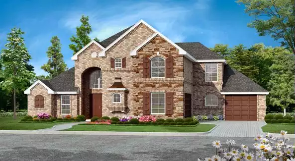 image of 2 story country house plan 5297